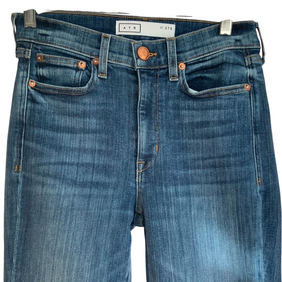 AYR The Pop Jeans Laid Back NWOT Slight Crop Denim 27 Short - Picture 5 of 15